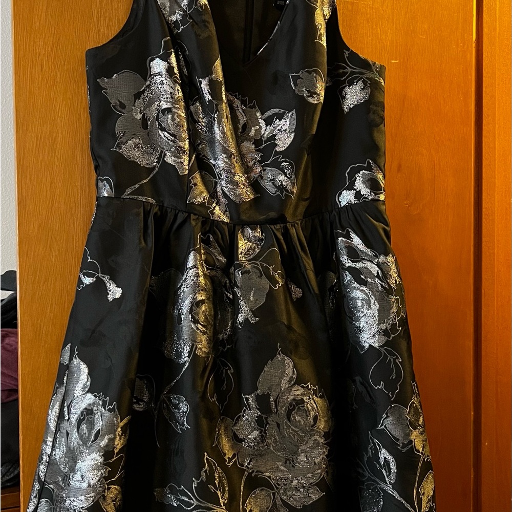 Black and Silver Party Dress